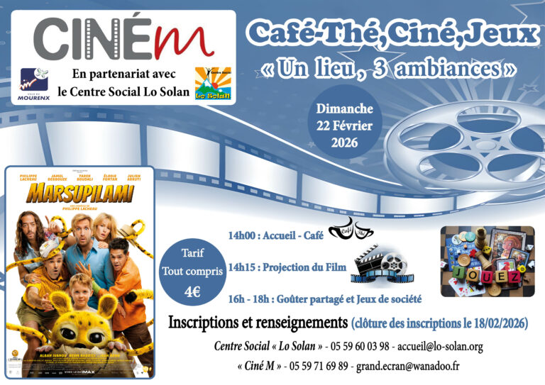 Ciné-Thé 22 Février 2026